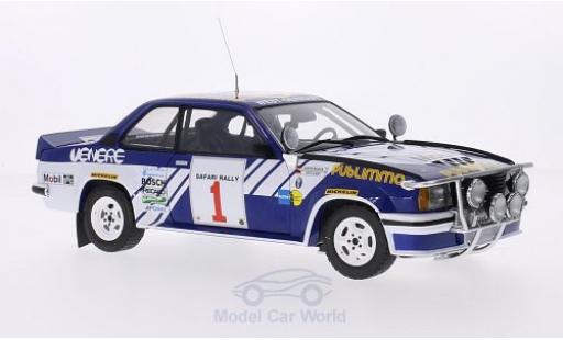 Diecast model cars Opel Ascona C 1/18 Sun Star 400 Rally No.1 Venere/Publimmo Rallye WM Safari Rallye 1981 mit Decals J.Kleint/G.Wanger Opel Ascona C 1/18 Sun Star 400 Rally No.1 Venere/Publimmo Rallye WM Safari Rallye 1981 mit Decals J.Kleint/G.Wanger diecast model cars