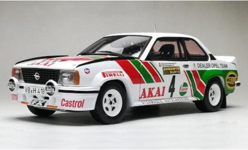 Diecast model cars Opel Ascona 1/18 Sun Star B 400 No.4 Dealer Team Castrol International Sachs Winter Rallye 1981 J-O.Kristiansen/F.Hartwigsen Opel Ascona 1/18 Sun Star B 400 No.4 Dealer Team Castrol International Sachs Winter Rallye 1981 J-O.Kristiansen/F.Hartwigsen diecast model cars