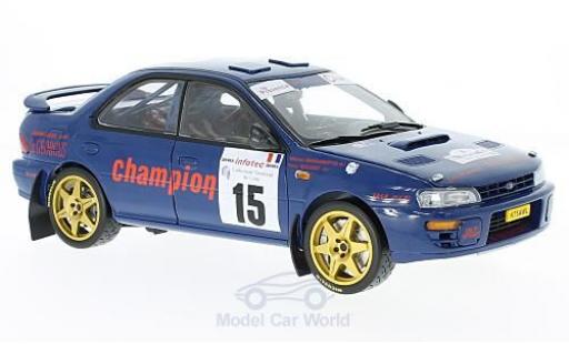 Diecast model cars Subaru Impreza 555 1/18 Sun Star 555 No.15 Tour de Corse 1996 M.Massaredto/Y.Bouzat Subaru Impreza 555 1/18 Sun Star 555 No.15 Tour de Corse 1996 M.Massaredto/Y.Bouzat diecast model cars