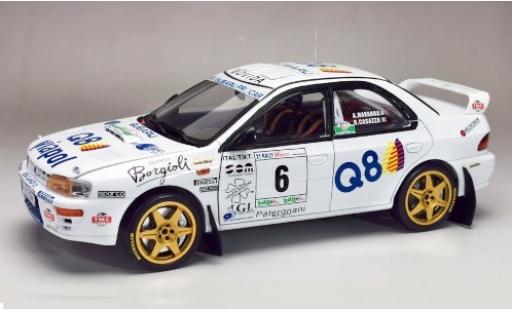 Diecast model cars Subaru Impreza 1/18 Sun Star 555 No.6 Rally Il Ciocco 1998 A.Navarra/R.Casazza Subaru Impreza 1/18 Sun Star 555 No.6 Rally Il Ciocco 1998 A.Navarra/R.Casazza diecast model cars