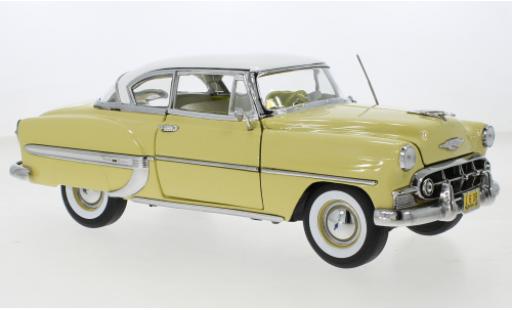 Diecast model cars Chevrolet Bel Air 1/18 Sun Star Hardtop Coupe yellow/white 1953 Chevrolet Bel Air 1/18 Sun Star Hardtop Coupe yellow/white 1953 diecast model cars