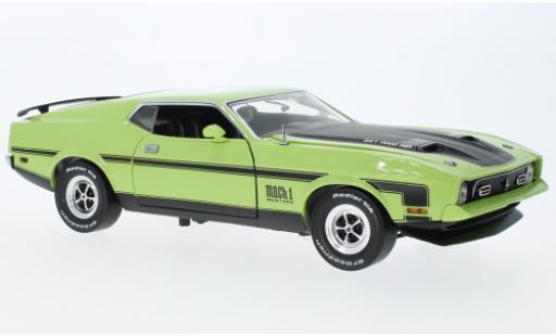 Diecast model cars Ford Mustang 1/18 Sun Star Mach I la chaux/black 1971 Ford Mustang 1/18 Sun Star Mach I la chaux/black 1971 diecast model cars