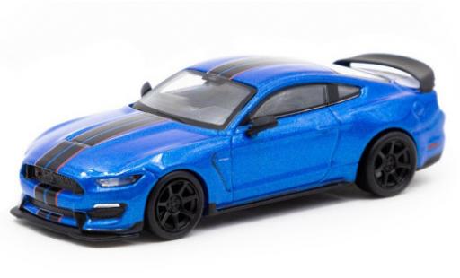 Diecast model cars Ford Mustang 1/64 Tarmac Works Shelby GT350R metallic blue/black Ford Mustang 1/64 Tarmac Works Shelby GT350R metallic blue/black diecast model cars