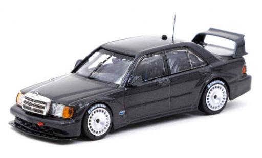 Mercedes 190 1/64 Tarmac Works E 2.5-16 Evo 2 (W201) metallic black diecast model cars