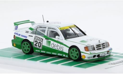 Diecast model cars Mercedes 190 1/64 Tarmac Works E 2.5-16 Evo 2 (W201) No.20 Zakspeed Debis DTM 1991 1:64 Mercedes 190 1/64 Tarmac Works E 2.5-16 Evo 2 (W201) No.20 Zakspeed Debis DTM 1991 1:64 diecast model cars
