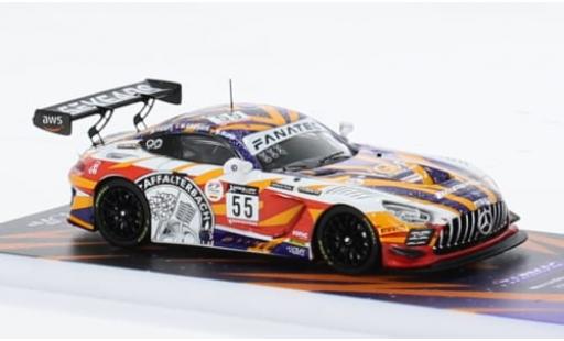 Mercedes AMG GT 1/64 Tarmac Works 3 No.55 GruppeM Racing 24h Spa 2022 1:64 diecast model cars
