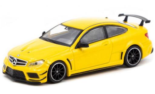 Diecast model cars Mercedes Classe C 1/64 Tarmac Works C 63 AMG Coupe Black Series (C205) metallic yellow Mercedes Classe C 1/64 Tarmac Works C 63 AMG Coupe Black Series (C205) metallic yellow diecast model cars