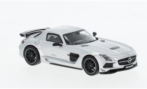 MG B 1/64 Tarmac Works Mercedes SLS A lack Series silber 1:64 diecast model cars