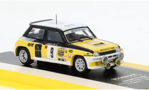 Renault 5 1/64 Tarmac Works Turbo No.9 Rallye WM Rallye Monte Carlo 1981 1:64 diecast model cars