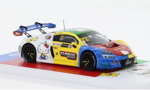 Audi R8 1/64 Tarmac Works LMS GT3 EVO II No.72 Uno Racing Hello Kitty Macau GT Cup 2022 diecast model cars