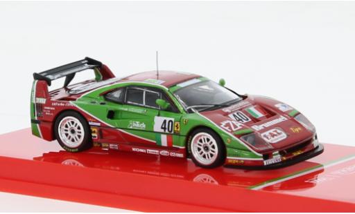 Diecast model cars Ferrari F40 1/64 Tarmac Works LM No.40 24h Le Mans 1995 Ferrari F40 1/64 Tarmac Works LM No.40 24h Le Mans 1995 diecast model cars