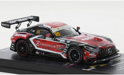 Mercedes AMG GT 1/64 Tarmac Works 3 No.95 Craft-Bamboo Racing Macau GT Cup 2021 diecast model cars