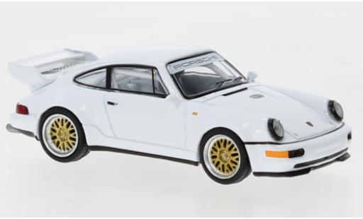 Diecast model cars Porsche 964 1/64 Tarmac Works 911  RSR 3.8 white Porsche 964 1/64 Tarmac Works 911  RSR 3.8 white diecast model cars