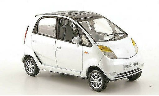 Tata Nano LX 1/43 Norev white/black 2009 diecast model cars