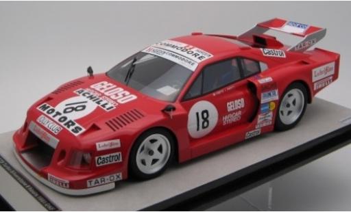 Diecast model cars Ferrari 308 1/18 Tecnomodel GTB Turbo No.18 Team Jolly Club 6h Silverstone 1981 C.Facetti/M.Finotto Ferrari 308 1/18 Tecnomodel GTB Turbo No.18 Team Jolly Club 6h Silverstone 1981 C.Facetti/M.Finotto diecast model cars