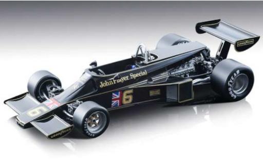 Diecast model cars Lotus 77 1/18 Tecnomodel F1 No.6 John Player Team John Player Special Formel 1 GP Brasilien 1976 M.Andretti Lotus 77 1/18 Tecnomodel F1 No.6 John Player Team John Player Special Formel 1 GP Brasilien 1976 M.Andretti diecast model cars
