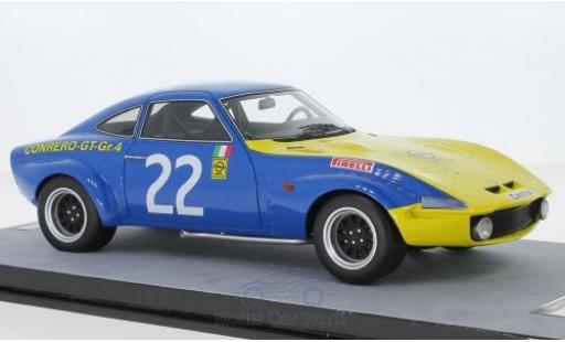 Diecast model cars Opel GT 1/18 Tecnomodel 1900 No.22 Squadra Conrero European Championship Monza 1972 A.Rosselli Opel GT 1/18 Tecnomodel 1900 No.22 Squadra Conrero European Championship Monza 1972 A.Rosselli diecast model cars