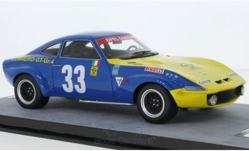 Diecast model cars Opel GT 1/18 Tecnomodel 1900 No.33 Squadra Conrero Targa Florio 1972 R.Facetti/M.-C.Beaumont Opel GT 1/18 Tecnomodel 1900 No.33 Squadra Conrero Targa Florio 1972 R.Facetti/M.-C.Beaumont diecast model cars