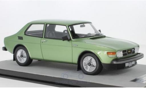 Diecast model cars Saab 99 1/18 Tecnomodel Turbo metallic green 1979 Saab 99 1/18 Tecnomodel Turbo metallic green 1979 diecast model cars