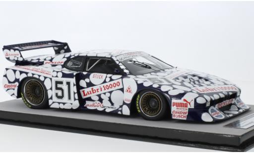 Diecast model cars Bmw M1 1/18 Tecnomodel Turbo No.51 Team Schnitzer Lubrifilm DRM Bergischer Löwe Zolder 1981 Bmw M1 1/18 Tecnomodel Turbo No.51 Team Schnitzer Lubrifilm DRM Bergischer Löwe Zolder 1981 diecast model cars