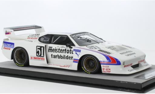 Diecast model cars Bmw M1 1/18 Tecnomodel Turbo No.51 Team Schnitzer Meisterfoto Farbbilder DRM Nuerburgring 1981 Bmw M1 1/18 Tecnomodel Turbo No.51 Team Schnitzer Meisterfoto Farbbilder DRM Nuerburgring 1981 diecast model cars