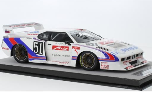 Diecast model cars Bmw M1 1/18 Tecnomodel Turbo No.51 Team Schnitzer Metz DRM Norisring 1981 Bmw M1 1/18 Tecnomodel Turbo No.51 Team Schnitzer Metz DRM Norisring 1981 diecast model cars
