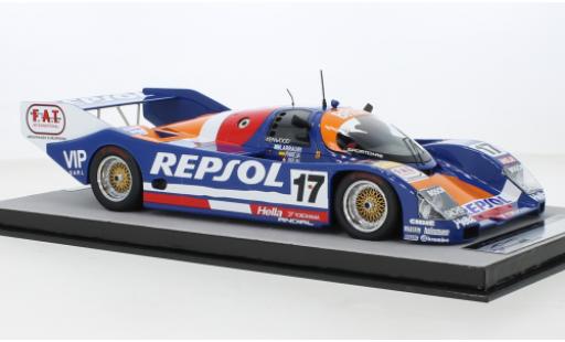 Diecast model cars Porsche 962 1991 1/18 Tecnomodel C RHD No.17 Repsol 24h Le Mans Porsche 962 1991 1/18 Tecnomodel C RHD No.17 Repsol 24h Le Mans diecast model cars