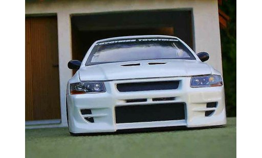 Mitsubishi Lancer Evolution VII 1/18 Ertl tuning diecast model cars