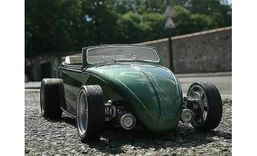 Volkswagen Kafer Hot Rod 1/18 Solido coccinelle the heb2road (cox 1949) diecast model cars