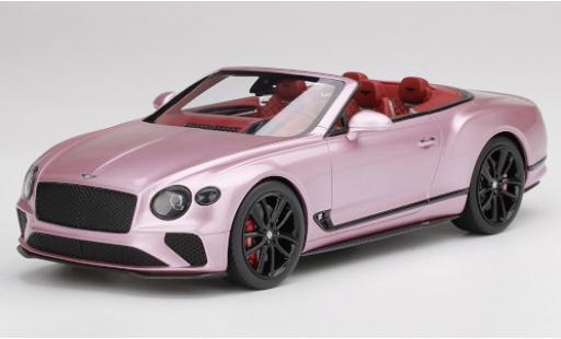 Diecast model cars Bentley Continental 1/18 Top Speed GT Convertible metallic pink 2019 Bentley Continental 1/18 Top Speed GT Convertible metallic pink 2019 diecast model cars