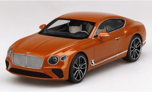 Diecast model cars Bentley Continental 1/18 Top Speed GT metallic orange 2018 Bentley Continental 1/18 Top Speed GT metallic orange 2018 diecast model cars