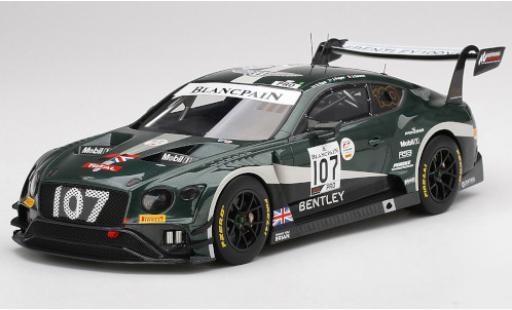 Diecast model cars Bentley Continental 1/18 Top Speed GT3 RHD No.107 M-Sport Team 24h Spa 2019 J.M.Gounon/S.Kane/J.Pepper Bentley Continental 1/18 Top Speed GT3 RHD No.107 M-Sport Team 24h Spa 2019 J.M.Gounon/S.Kane/J.Pepper diecast model cars