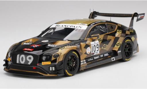 Diecast model cars Bentley Continental 1/18 Top Speed GT3 RHD No.109 M-Sport Team 24h Spa 2019 R.Baptista/C.MacLeod/S.Morris Bentley Continental 1/18 Top Speed GT3 RHD No.109 M-Sport Team 24h Spa 2019 R.Baptista/C.MacLeod/S.Morris diecast model cars