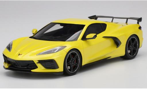 Diecast model cars Chevrolet Corvette 1/18 Top Speed C8 Stingray metallic yellow 2020 Chevrolet Corvette 1/18 Top Speed C8 Stingray metallic yellow 2020 diecast model cars