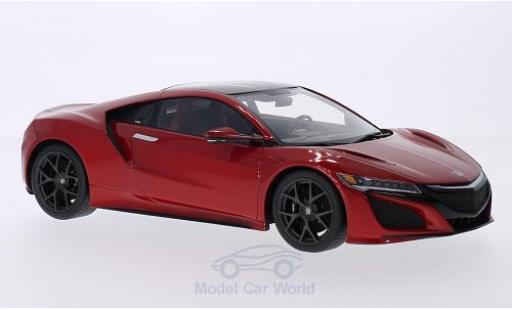 Diecast model cars Honda NSX 1/18 Top Speed metallic red/black 2015 Autosalon Genf Honda NSX 1/18 Top Speed metallic red/black 2015 Autosalon Genf diecast model cars