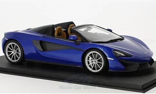 Diecast model cars McLaren 570 1/18 Top Speed S Spider blue McLaren 570 1/18 Top Speed S Spider blue diecast model cars