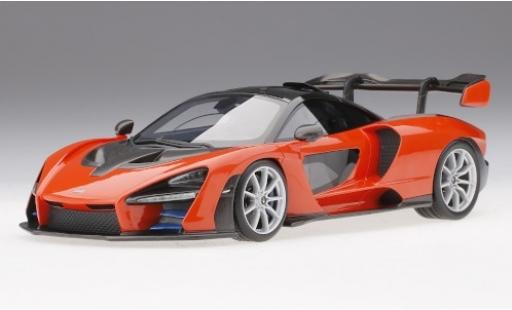 Diecast model cars McLaren Senna 1/18 Top Speed metallic orange McLaren Senna 1/18 Top Speed metallic orange diecast model cars