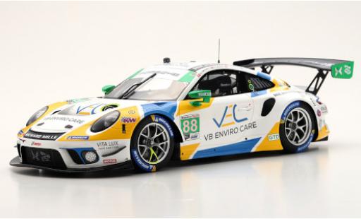 Porsche 991 GT3 R 1/18 Top Speed 911 () GT3 R No.88 Team Hardpoint EBM IMSA 24h Daytona 2021 E.Bamber/R.Ferriol/K.Legge/C.Nielsen diecast model cars