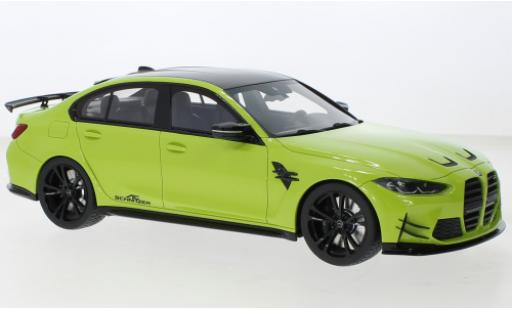 Diecast model cars Bmw M3 1/18 Top Speed Competition (G80) AC Schnitzer yellow Bmw M3 1/18 Top Speed Competition (G80) AC Schnitzer yellow diecast model cars