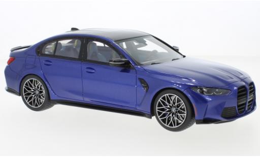 Diecast model cars Bmw M3 1/18 Top Speed Competition (G80) metallise blue 2021 Bmw M3 1/18 Top Speed Competition (G80) metallise blue 2021 diecast model cars
