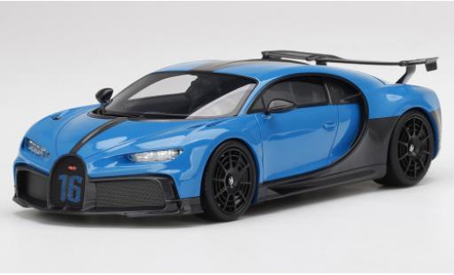 Diecast model cars Bugatti Chiron 1/18 Top Speed Pur Sport blue/black 2020 Bugatti Chiron 1/18 Top Speed Pur Sport blue/black 2020 diecast model cars