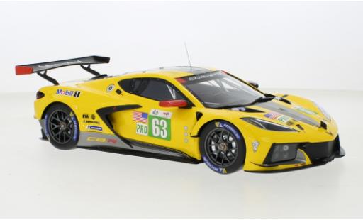 Diecast model cars Chevrolet Corvette 1/18 Top Speed C8.R No.63 24h Le Mans 2022 Chevrolet Corvette 1/18 Top Speed C8.R No.63 24h Le Mans 2022 diecast model cars