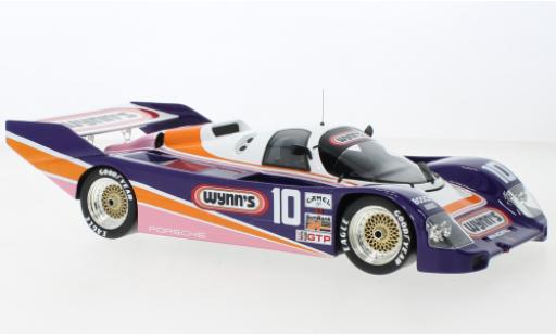 Diecast model cars Porsche 962 1987 1/18 Top Speed No.10 Hotchkis Racing Wynns IMSA 24h Daytona Porsche 962 1987 1/18 Top Speed No.10 Hotchkis Racing Wynns IMSA 24h Daytona diecast model cars