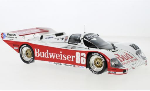 Diecast model cars Porsche 962 1987 1/18 Top Speed No.86 Bayside Disposal Racing Budweiser IMSA 12h Sebring Porsche 962 1987 1/18 Top Speed No.86 Bayside Disposal Racing Budweiser IMSA 12h Sebring diecast model cars