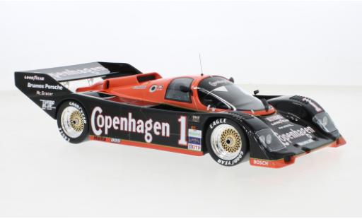 Porsche 962 1988 1/18 Top Speed RHD No.1 A.J.Foyd Enterprises Copenhagen IMSA 12h Sebring diecast model cars