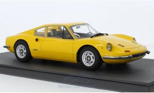 Diecast model cars Ferrari Dino 1/18 Topmarques Collectibles 246 GT yellow Ferrari Dino 1/18 Topmarques Collectibles 246 GT yellow diecast model cars