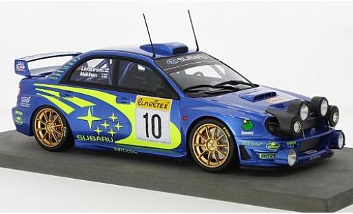 Diecast model cars Subaru Impreza 1/18 Topmarques Collectibles S7 No.10 Rallye WM Rallye Monte Carlo 2002 avec Zusatzscheinwerfer T.Mäkinen/K.Lindström Subaru Impreza 1/18 Topmarques Collectibles S7 No.10 Rallye WM Rallye Monte Carlo 2002 avec Zusatzscheinwerfer T.Mäkinen/K.Lindström diecast model cars