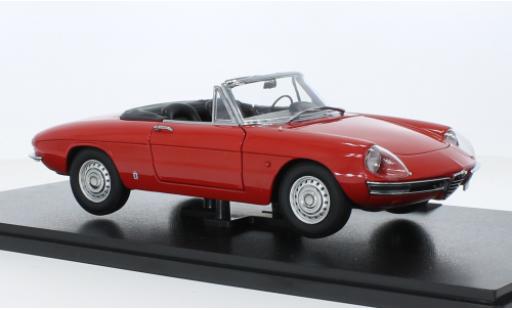 Diecast model cars Alfa Romeo 1600 1/18 Touring duett Spider red 1966 Alfa Romeo 1600 1/18 Touring duett Spider red 1966 diecast model cars