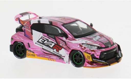 Toyota Yaris 1/64 Pop Race GR Eva RT 1:64 diecast model cars