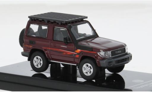 Diecast model cars Toyota Land Cruiser 1/64 Para64 L rot 1:64 Toyota Land Cruiser 1/64 Para64 L rot 1:64 diecast model cars